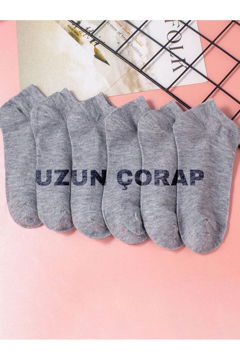Unisex Beyaz Patik Çorap 30 Çift
