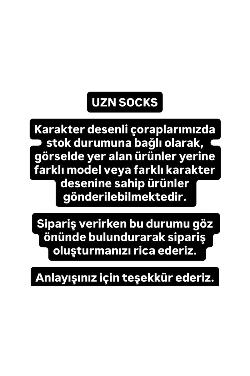 10 Çift Karakter Desenli Renkli Çorap Seti – Unisex Pamuklu Soket Çorap (Karışık Model)
