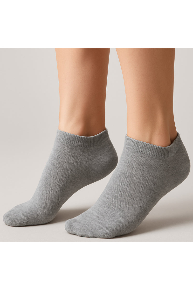 Unisex Beyaz Patik Çorap 30 Çift