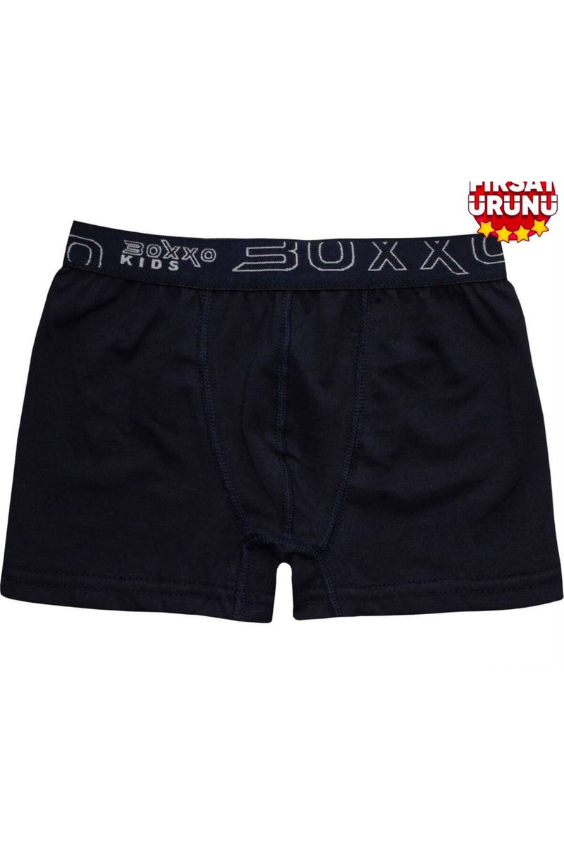 8'li Pamuklu Likralı Erkek Çocuk Boxer